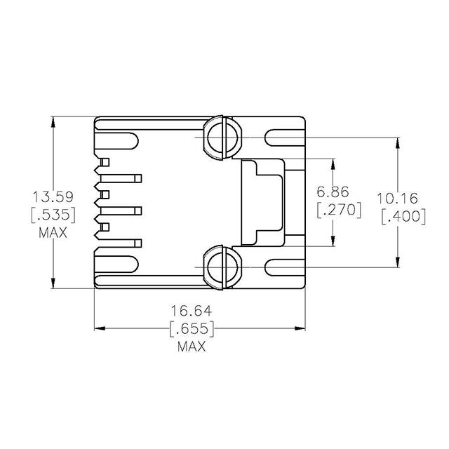5520425-2 TE Connectivity AMP Connectors  Modular Connector Jacks